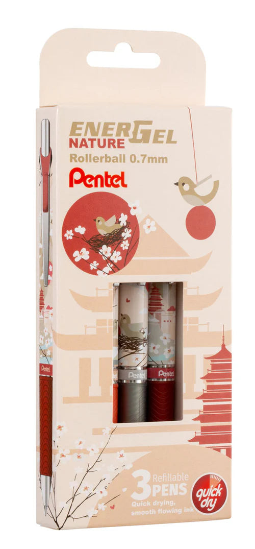 Pentel Japanese Nature Special Edition EnerGel Ball Pen