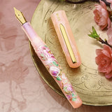 Benu Talisman Fountain Pen - Peach Blossom