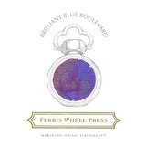 Ferris Wheel Press 38ml Ink - Brilliant Blue Boulevard