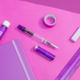 TWSBI Eco Fountain Pen - Purple Transparent