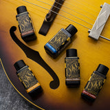 Diamine Gibson Les Paul Guitar Ink Tobacco Sunburst