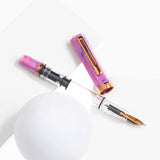 TWSBI Eco Fountain Pen - Purple Fluorite & Bronze