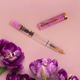 TWSBI Eco Fountain Pen - Purple Fluorite & Bronze