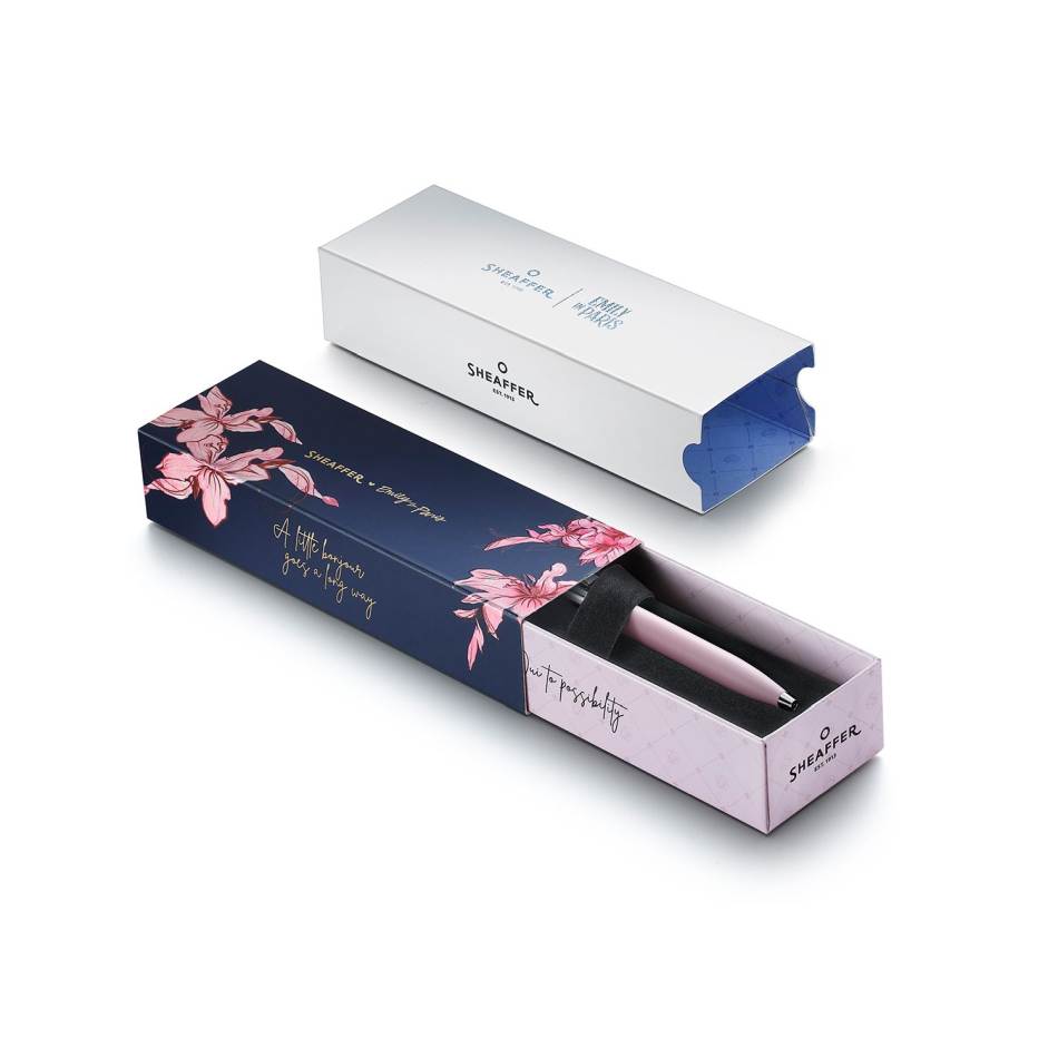 Emily in Paris x Sheaffer Sentinel Ballpoint Pen - Matte Pink