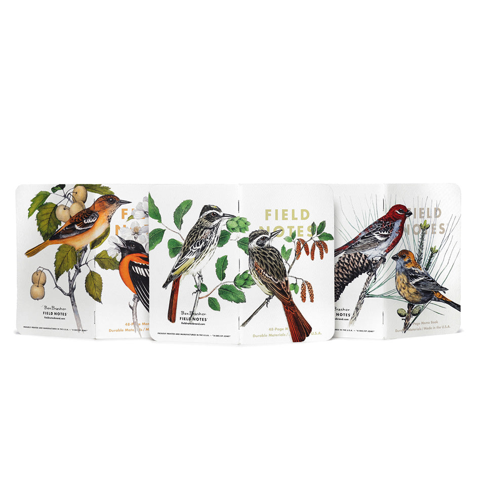Field Notes Birds and Trees of North America 3 Pack Notebooks