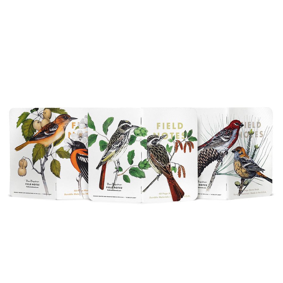 Field Notes Birds and Trees of North America 3 Pack Notebooks