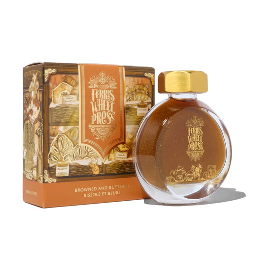 Ferris Wheel Press 38ml Ink - Brown and Buttered