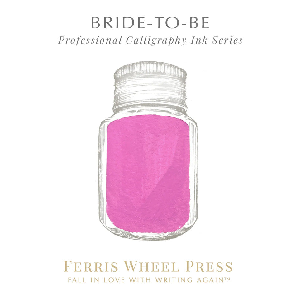 Ferris Wheel Press Calligraphy 28ml Ink - Bride to Be