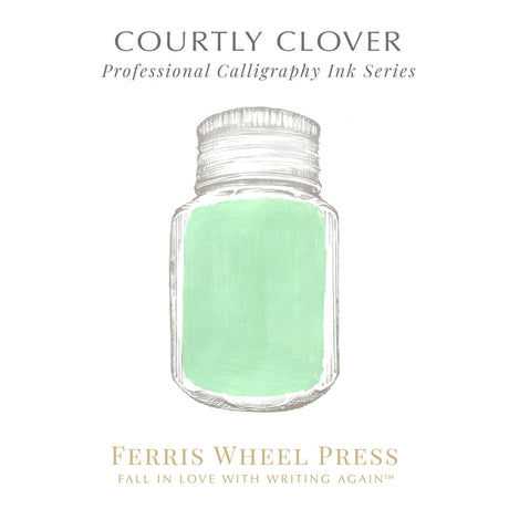 Ferris Wheel Press Calligraphy 28ml Ink - Courtly Clover