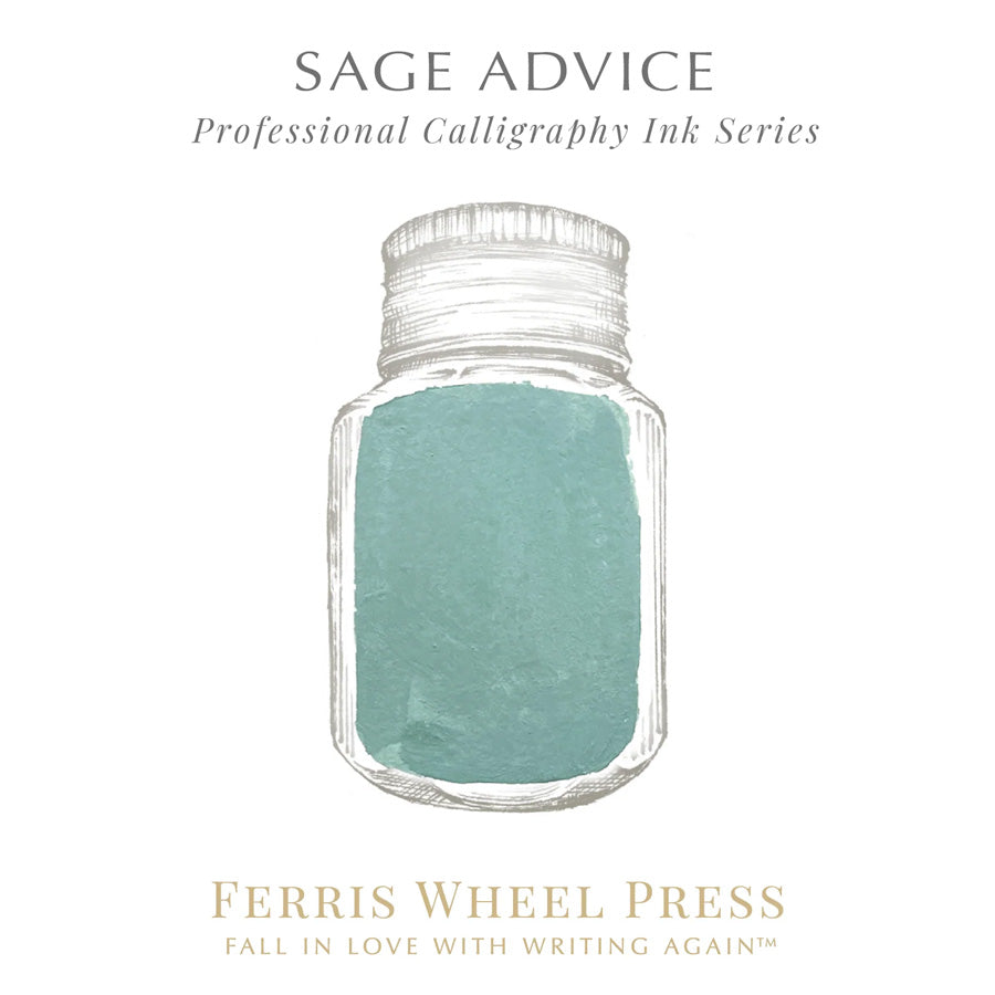 Ferris Wheel Press Calligraphy 28ml Ink - Sage Advice