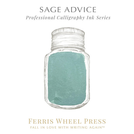 Ferris Wheel Press Calligraphy 28ml Ink - Sage Advice