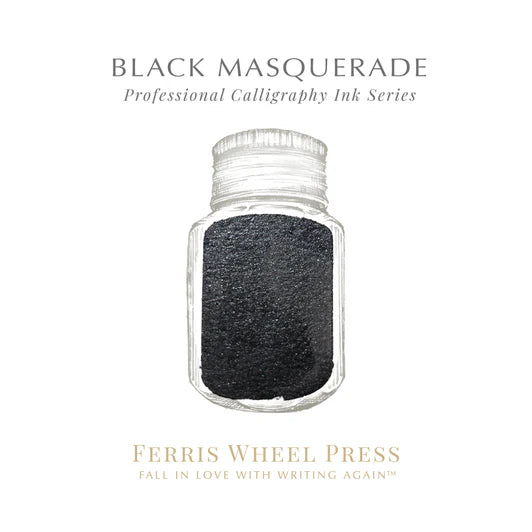Ferris Wheel Press Calligraphy 28ml Ink - Black Masquerade