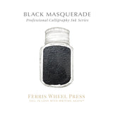 Ferris Wheel Press Calligraphy 28ml Ink - Black Masquerade