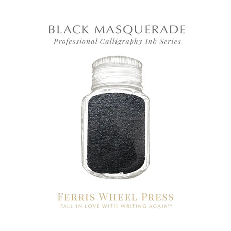 Ferris Wheel Press Calligraphy 28ml Ink - Black Masquerade