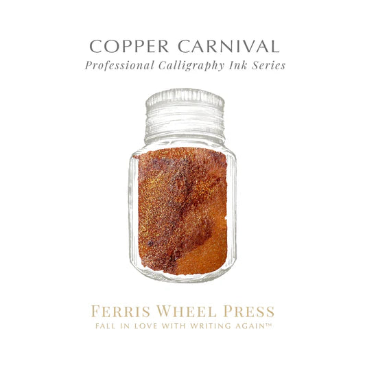 Ferris Wheel Press Calligraphy 28ml Ink - Copper Carnival