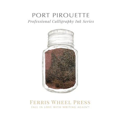 Ferris Wheel Press Calligraphy 28ml Ink - Port Pirouette