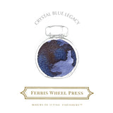Ferris Wheel Press 38ml Ink - Crystal Blue Legacy