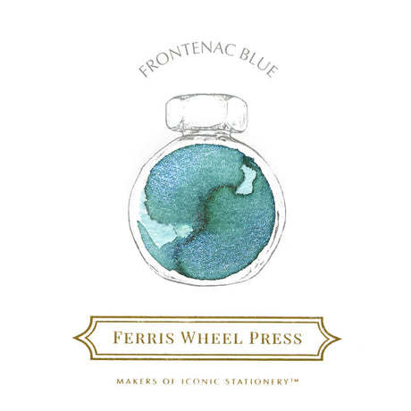 Ferris Wheel Press 38ml Ink - Frontenac Blue