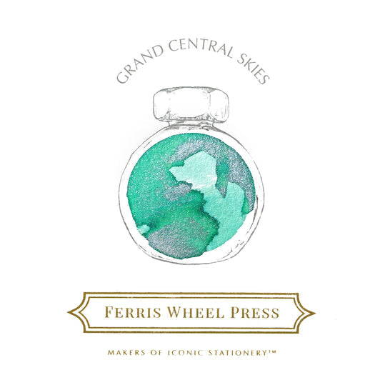 Ferris Wheel Press 38ml Ink - Grand Central Skies