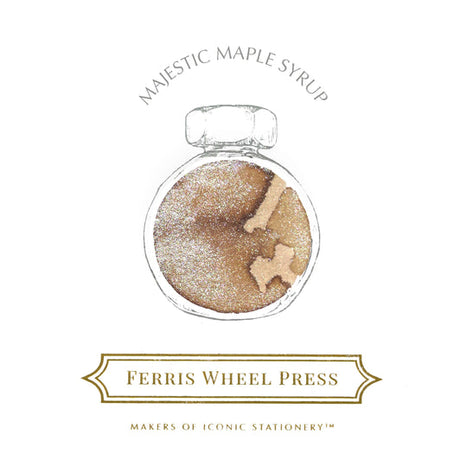 Ferris Wheel Press 38ml Ink - Majestic Maple Syrup