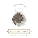 Ferris Wheel Press 38ml Ink - Leadcast Letters