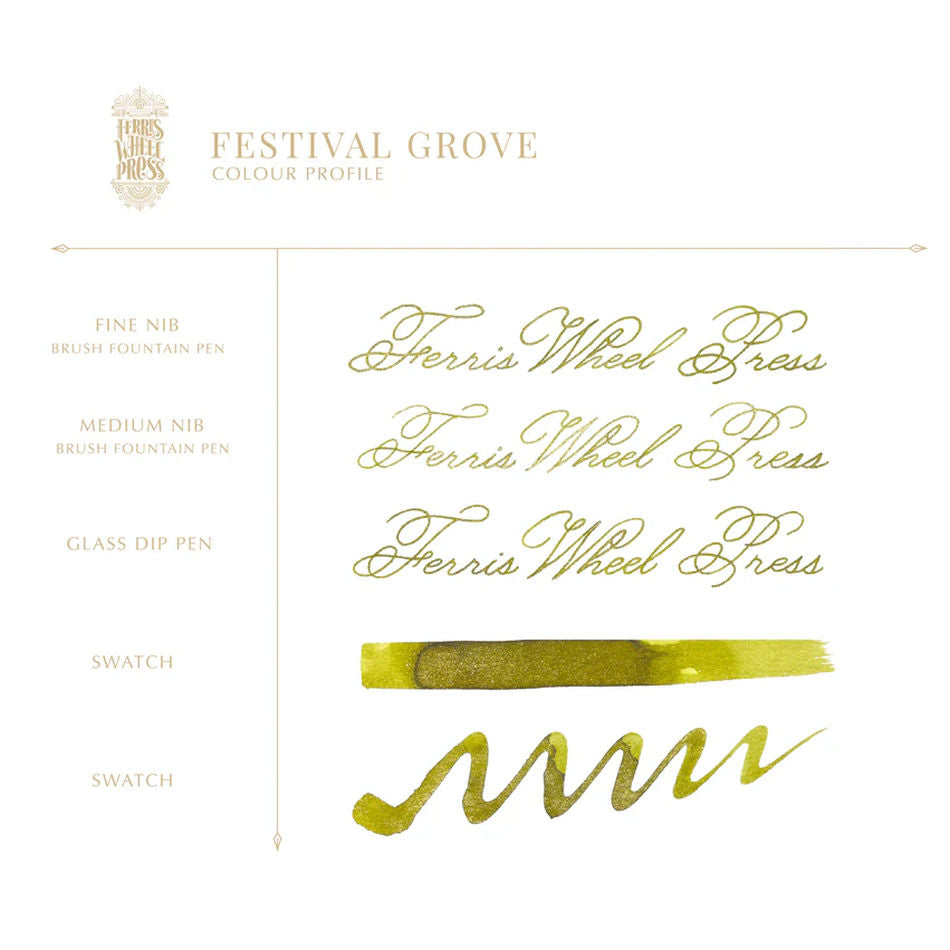 Ferris Wheel Press 38ml Ink - Festival Grove