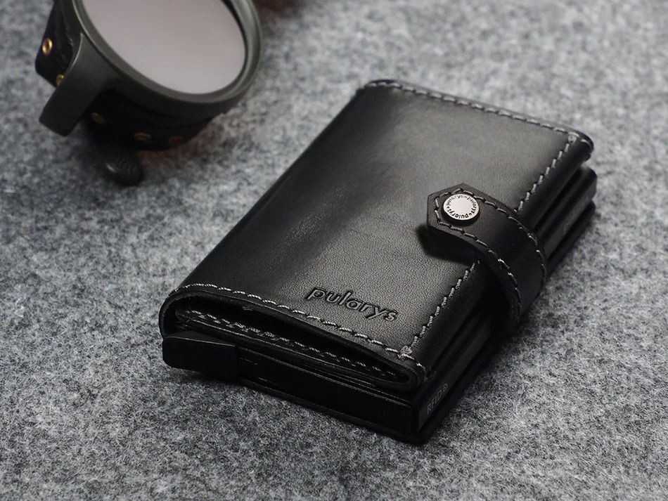 Pularys RFID Hiker Wallet - Nomad Leather | Pure Pens