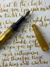 The Good Blue R615 Fountain Pen - Flame Grilled Ultem