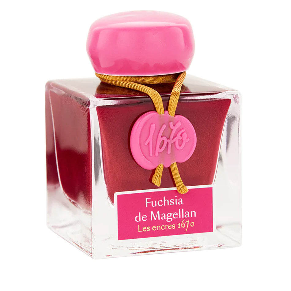 J. Herbin '1670' Fountain Pen Ink - Fuchsia De Magellan