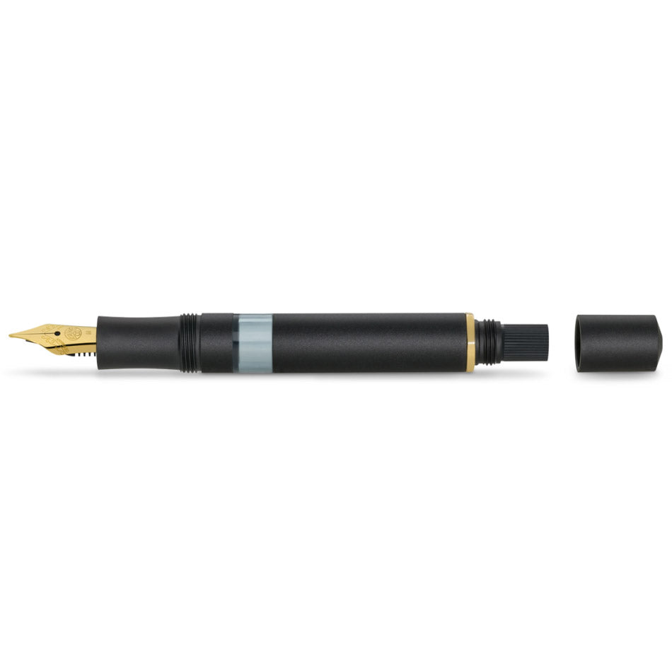 Kaweco Sport AL Piston Filler Fountain Pen - Black