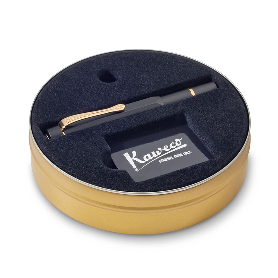 Kaweco Sport AL Piston Filler Fountain Pen - Black