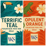 Writing Equipment Society x Pure Pens Ink Set (WES Tropicals)