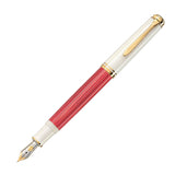 Pelikan Souveran M600 White Red Special Edition Fountain Pen