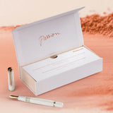Pelikan Souveran M600 Fountain Pen -  White & Rose Gold Special Edition