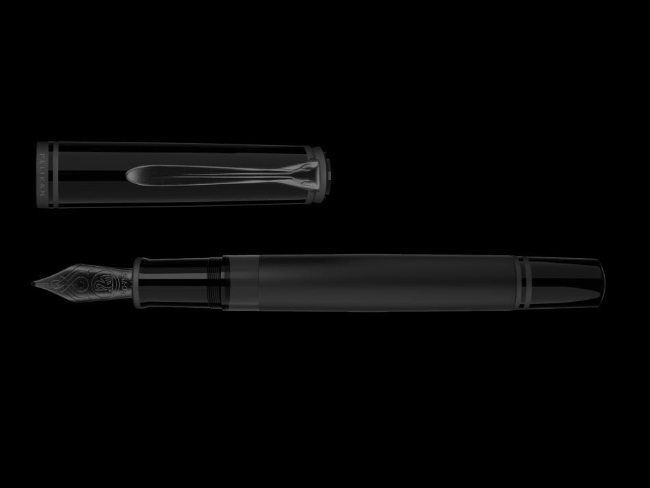 Pelikan Souveran M809 Fountain Pen - Black Matte