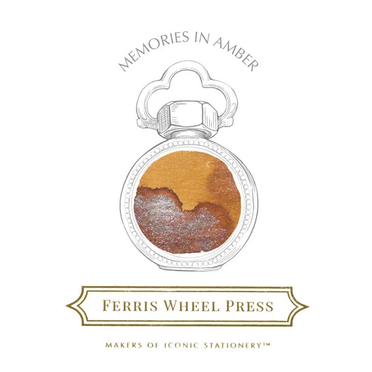 Ferris Wheel Press 38ml Ink - Memories in Amber
