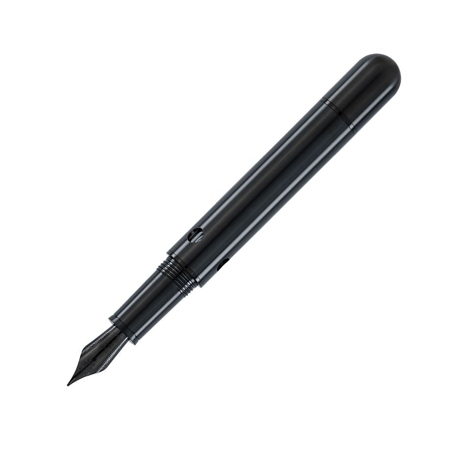 Nahvalur Nautilus Fountain Pen - Ti Black