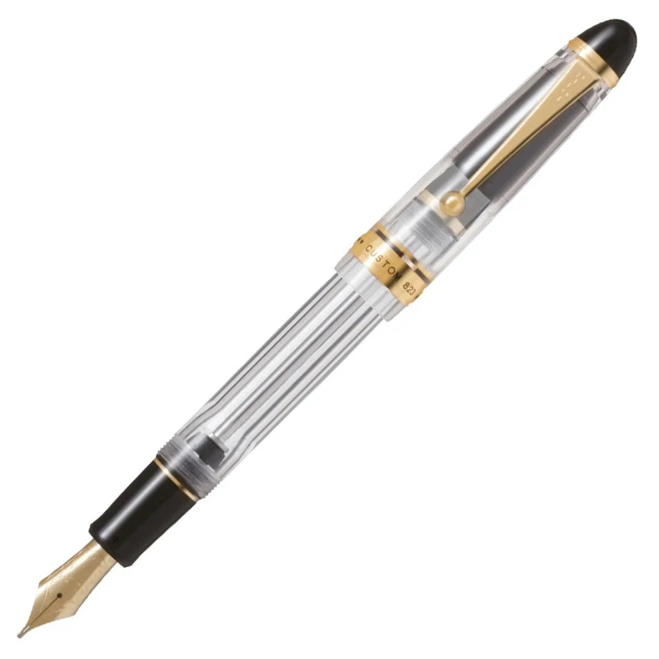 Pilot Custom 823 Fountain Pen Transparent Clear Pure Pens