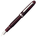 Platinum #3776 Century Fountain Pen - Bourgogne Red with Rhodium Trim