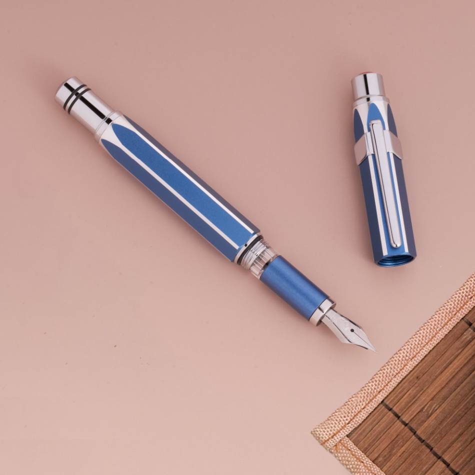 TWSBI Precision Fountain Pen - Gemini Blue