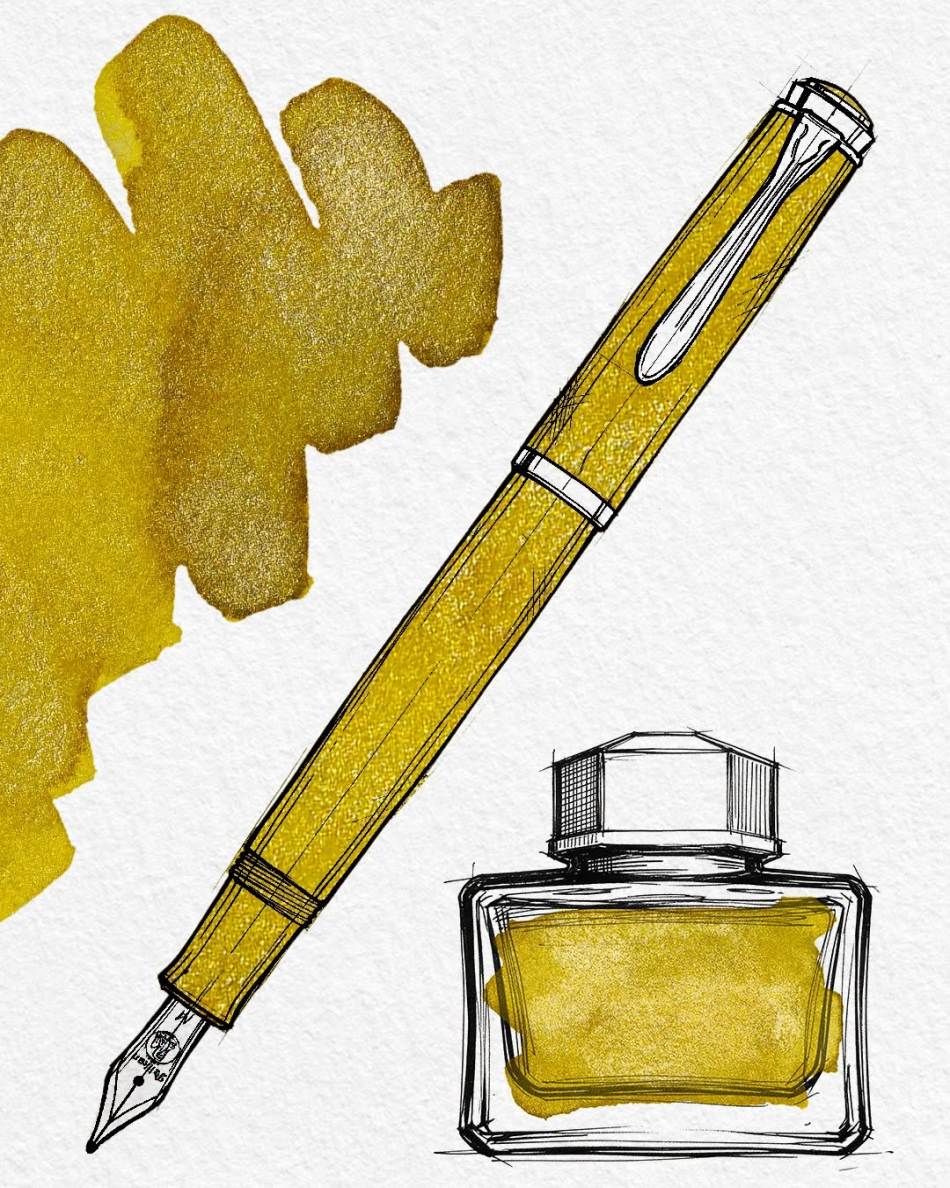 Pelikan Edelstein Ink of the Year 2026 - Pyrite