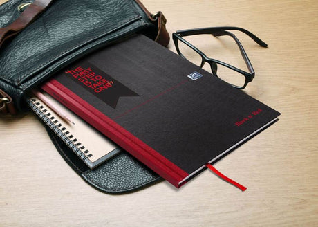 Oxford - Red N' Black Notebook A5
