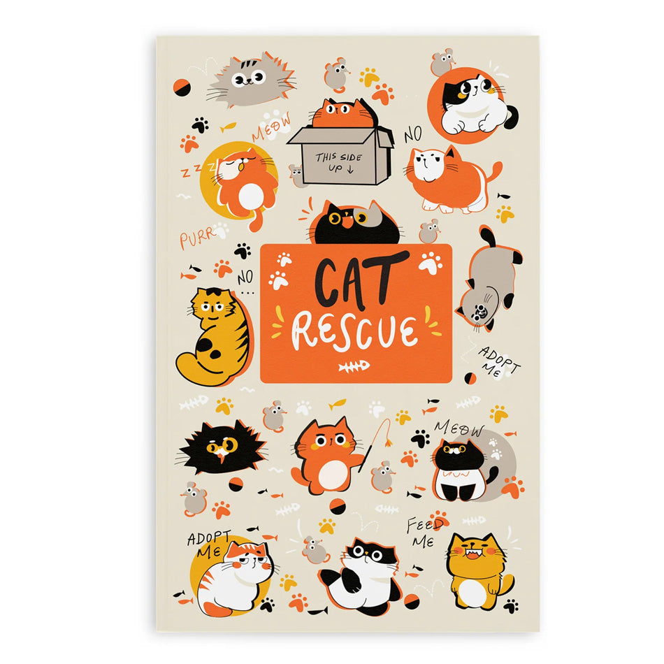 Retro 51 Classic Notebook - Cat Rescue