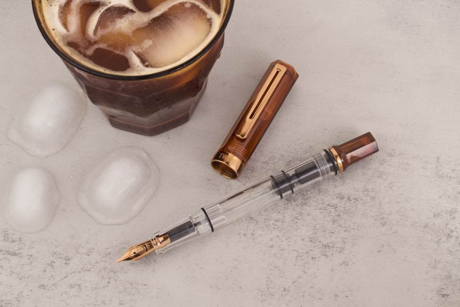 TWSBI Eco Fountain Pen - Rootbeer & Bronze