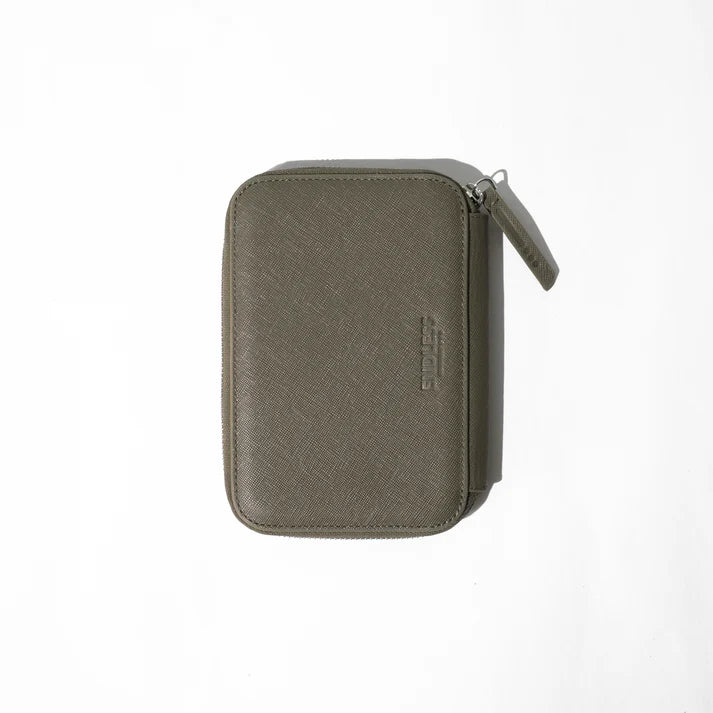 Endless Companion Saffiano Leather 5 Pen Pouch