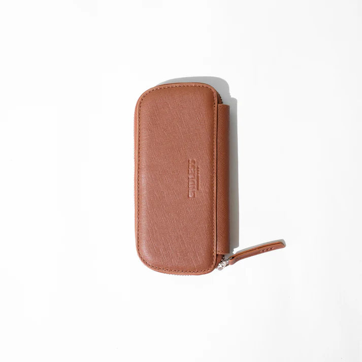 Endless Companion Saffiano Leather 3 Pen Pouch