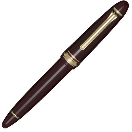 Sailor 1911 Casual L Basis Gold Trim Fountain Pen - Muted Red