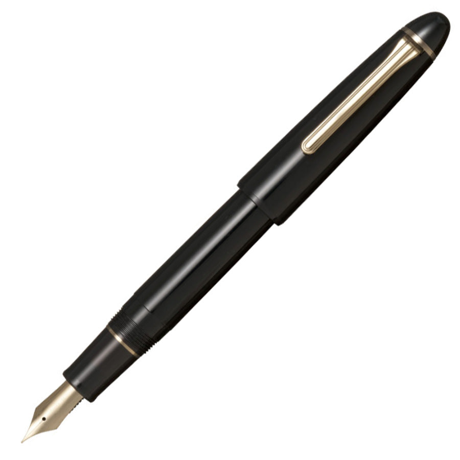 Sailor 1911 Casual L Gold Trim Fountain Pen Muted Black