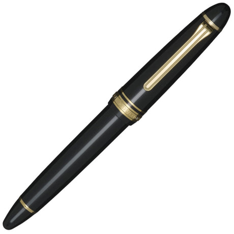 Sailor 1911 Casual L Basis Gold Trim Fountain Pen - Muted Black