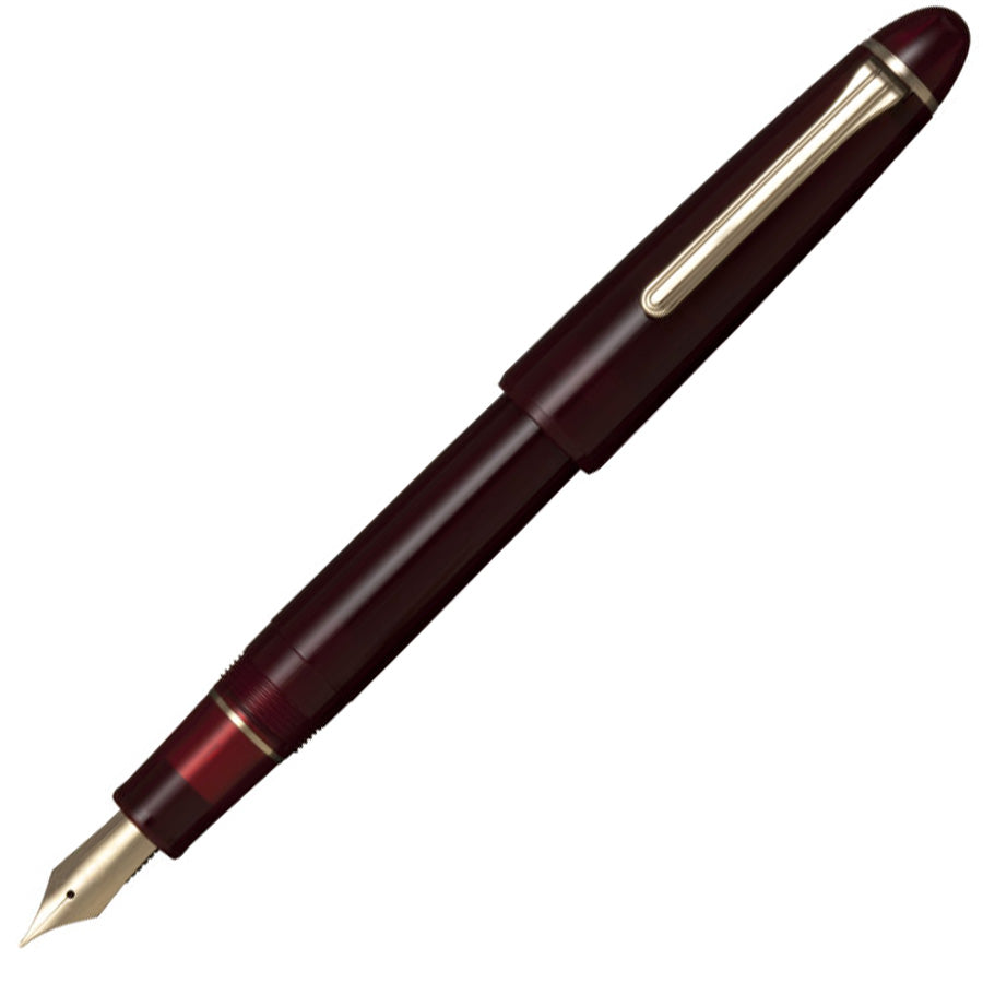 Sailor 1911 Casual L Gold Trim Fountain Pen Muted Red